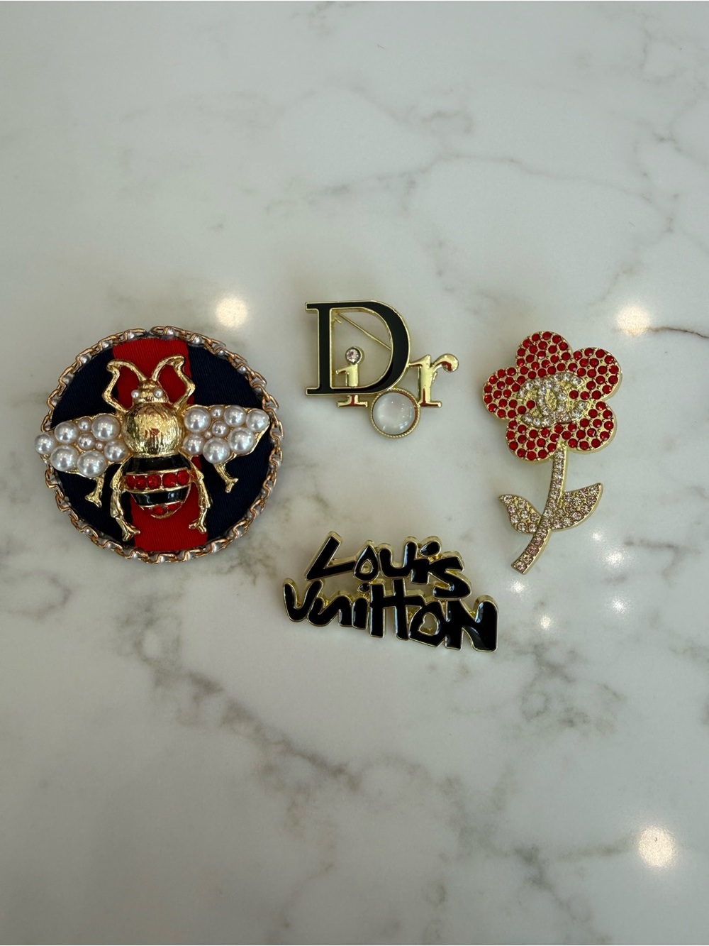 Beautiful hand crafted Brooches Misc.
